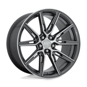 Niche M220 GEMELLO - GLOSS ANTHRACITE MACHINED